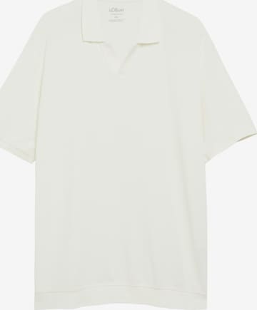 T-Shirt s.Oliver en blanc : devant