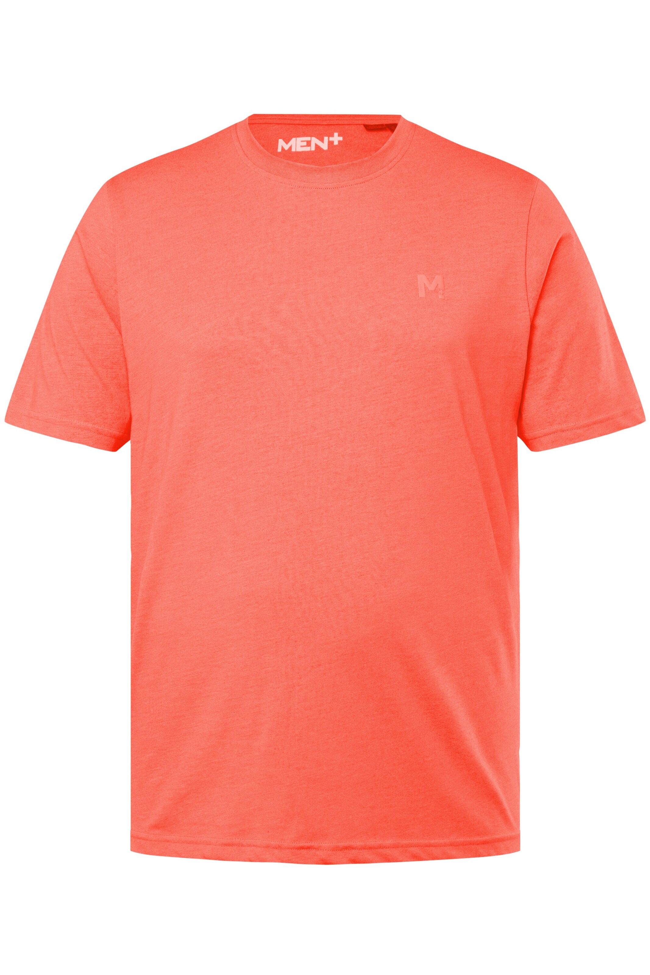 Men Plus T-Shirt in Orange: Vorderseite