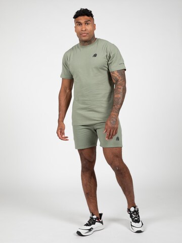 Maglietta 'Leon' di Gorilla Wear in verde