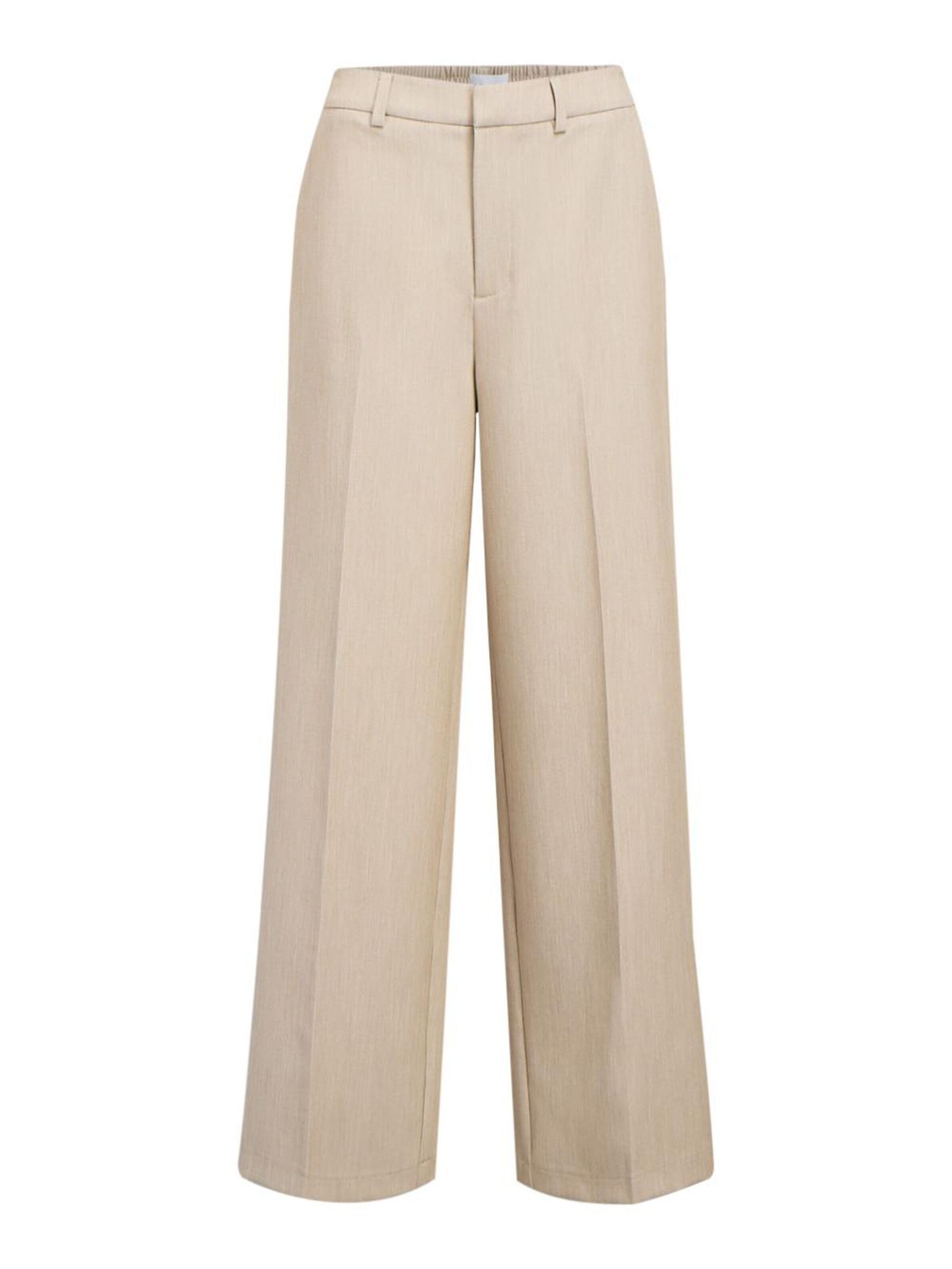 OBJECT Pantalon 'OBJSIGRID' in Beige: voorkant