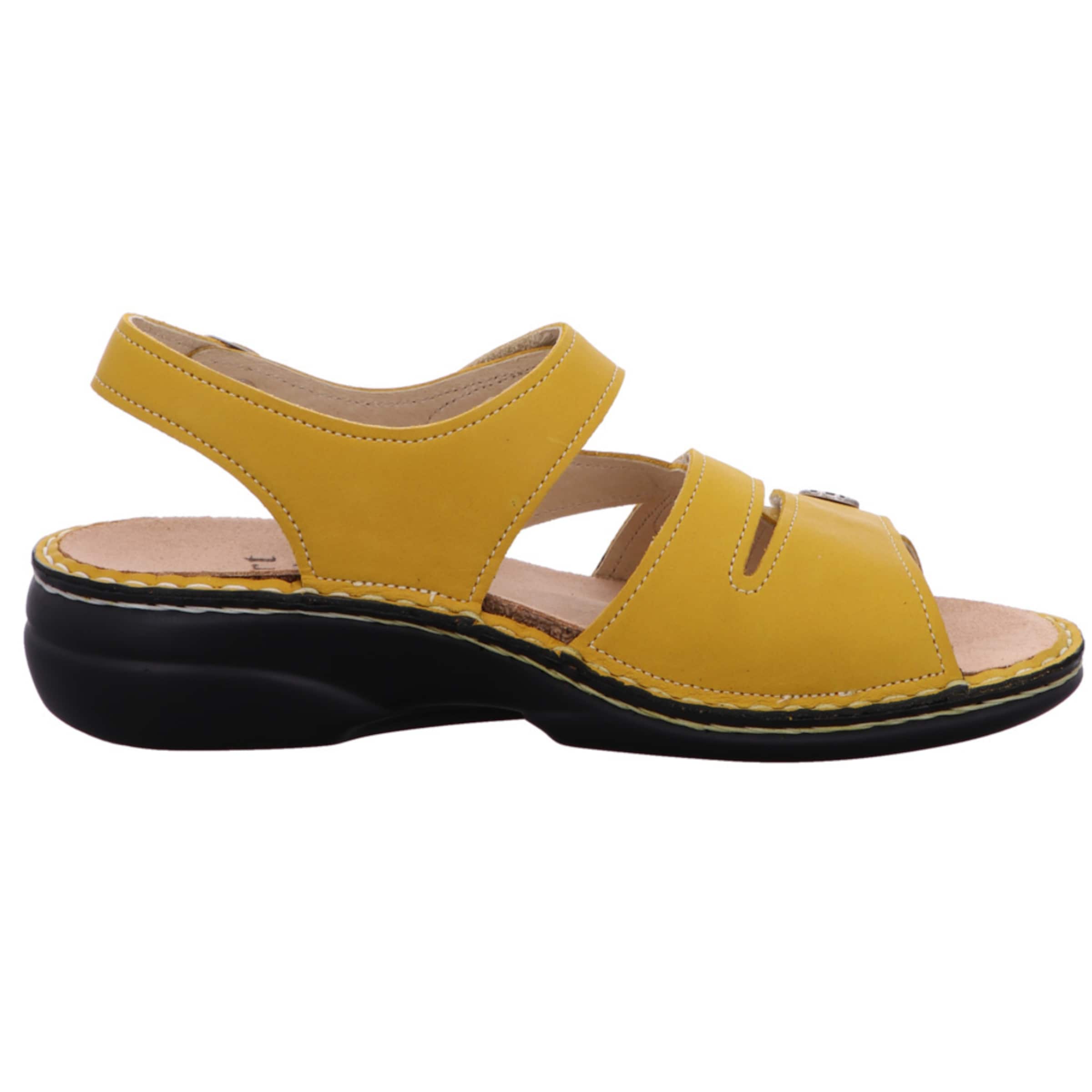 Finn Comfort Sandal 'Gomera' in Yellow