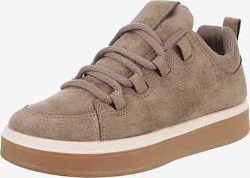 Ital-Design Sneaker in Braun: Vorderseite