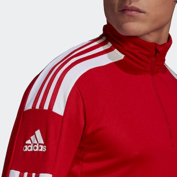 ADIDAS SPORTSWEAR - Skinny Sweatshirt de desporto 'Squadra 21 ' em vermelho