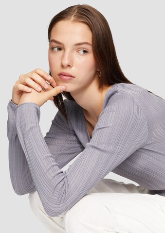 QS Pullover in Grau