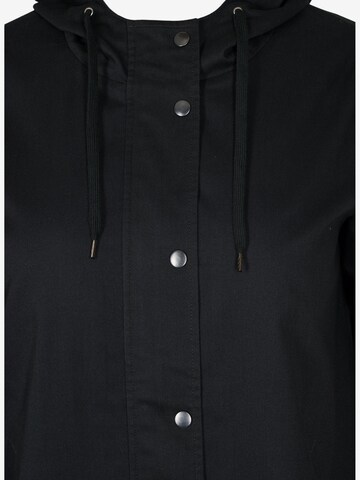Zizzi Between-Season Jacket 'Camma' in Black