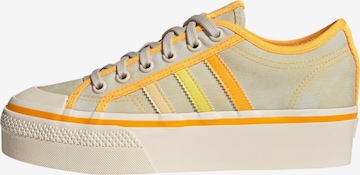 ADIDAS ORIGINALS Sneakers 'Nizza' in Yellow: front