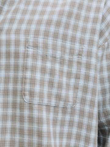 JACK & JONES Comfort fit Button Up Shirt in Blue