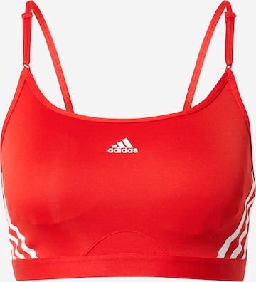 ADIDAS PERFORMANCE Sport-BH in Rot: front