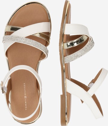 TOMMY HILFIGER Sandal i vit