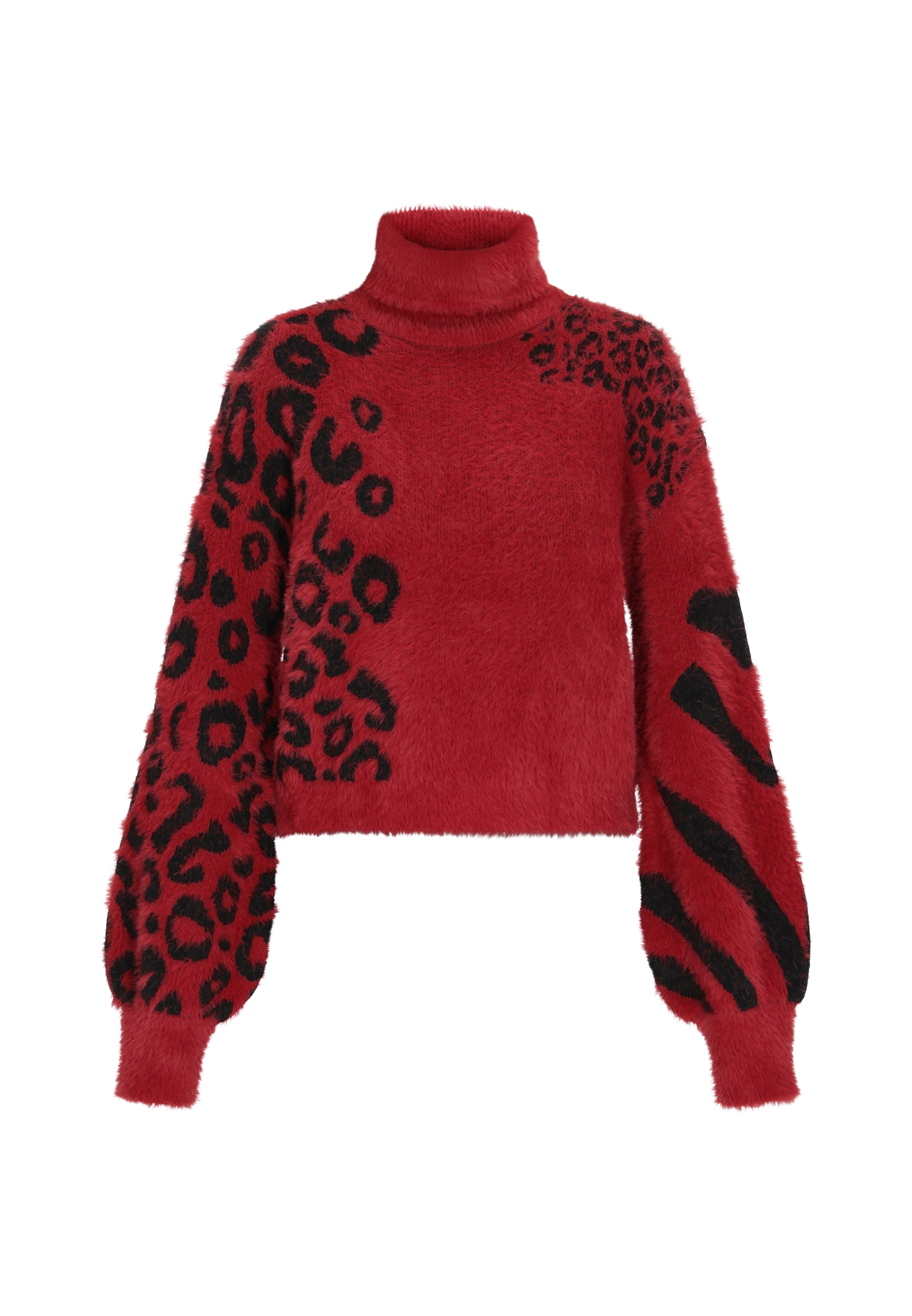 myMo ROCKS Πουλόβερ σε κόκκινο: μπροστά