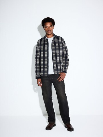 Next Regular fit Button Up Shirt in Blue