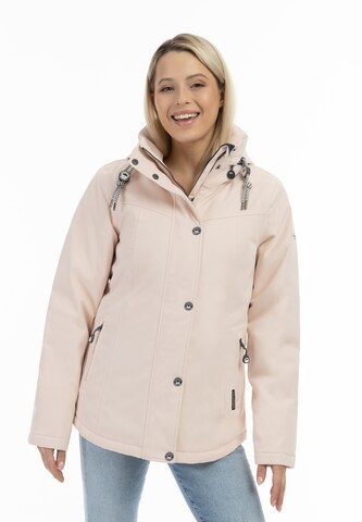 Veste fonctionnelle Schmuddelwedda en rose : devant