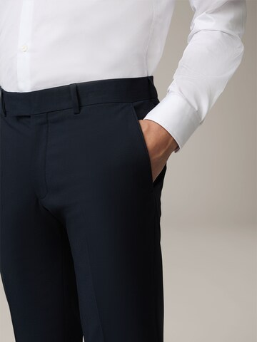 Coupe slim Pantalon à plis 'Madden' STRELLSON en bleu