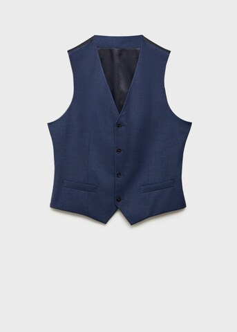 MANGO MAN Suit Vest in Blue: front