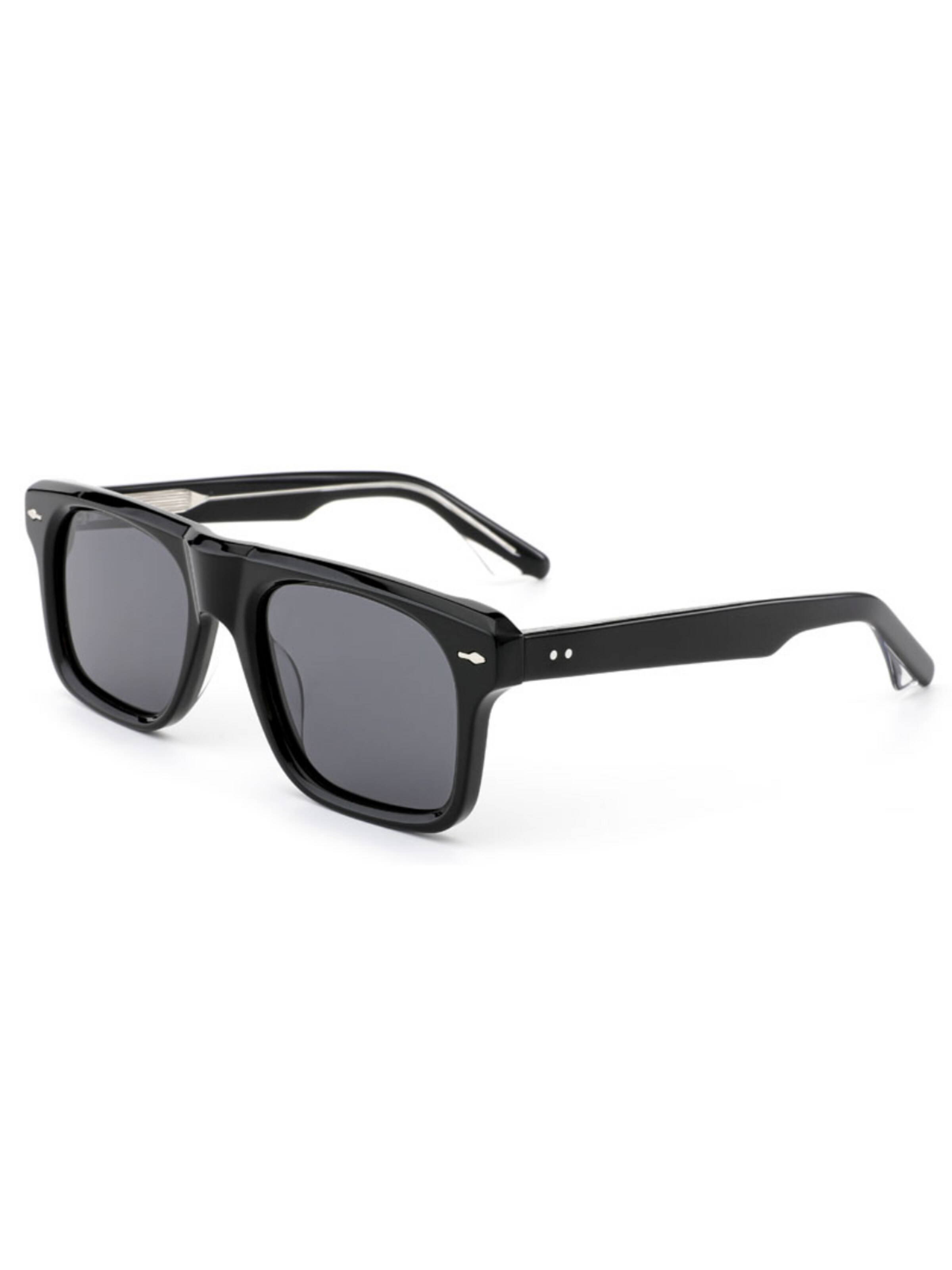 VEYREY Sonnenbrille 'Crawier'‌‌‌ in Schwarz: Vorderseite