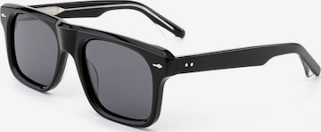 VEYREY Sonnenbrille 'Crawier' in Schwarz: Vorderseite