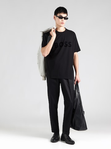 juoda BOSS Marškinėliai 'Iconic'