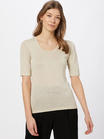 Herrlicher Shirts 'Emmie' i beige: forside