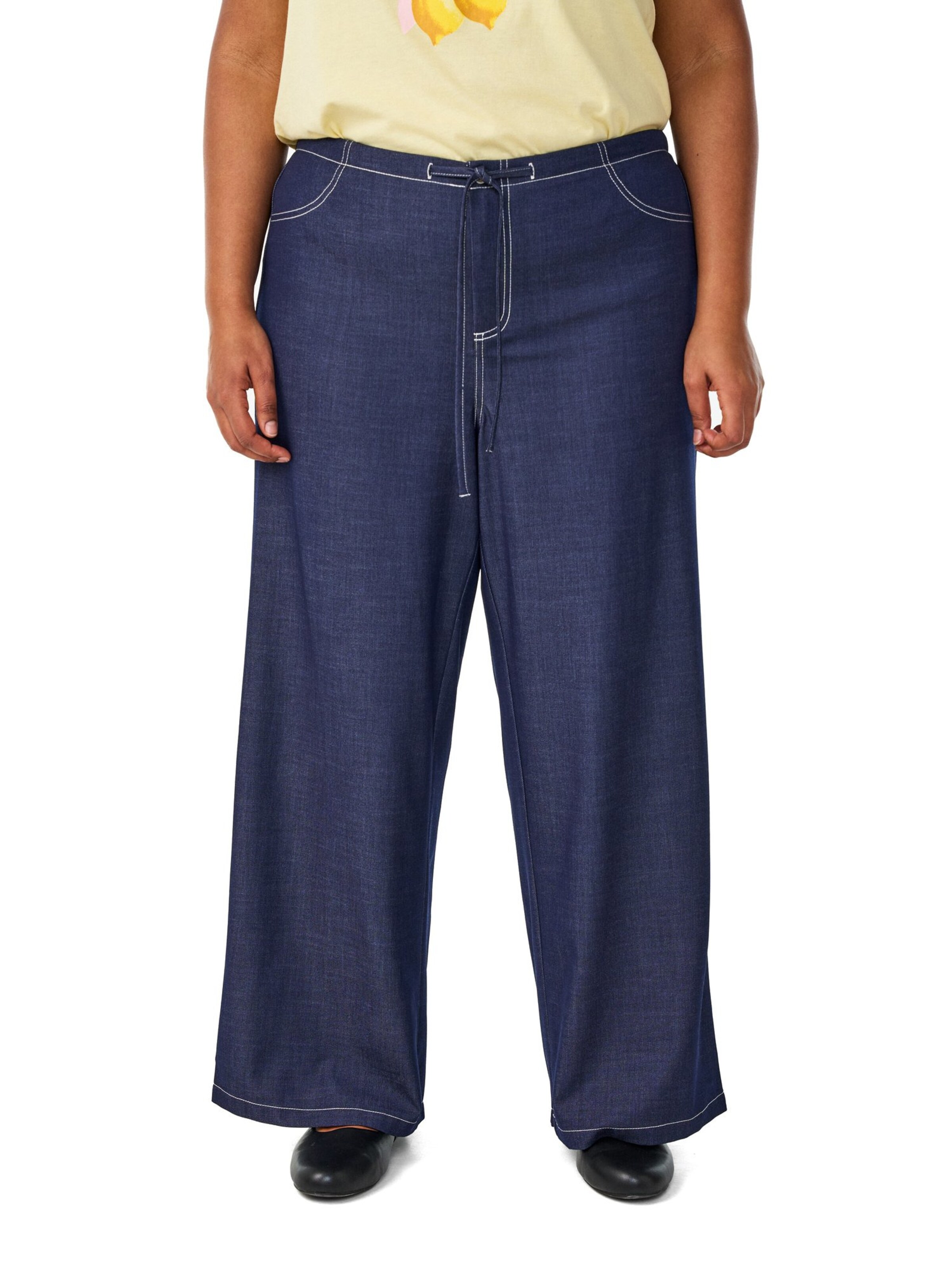 regular Jeans di Zizzi in blu: frontale