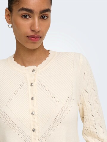 ONLY Knit Cardigan in Beige