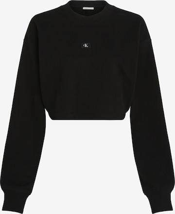 Calvin Klein Jeans Dressipluus, värv must: eest vaates