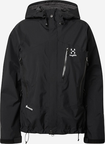 Veste outdoor 'Astral' Haglöfs en noir : devant