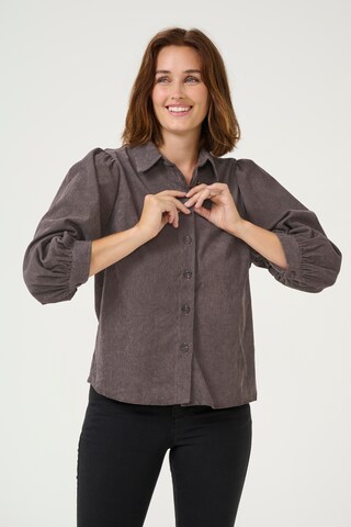 Kaffe Blouse 'KA Vera' in Brown: front