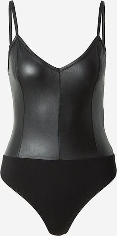 juoda ABOUT YOU Marškinėliai-glaustinukė 'Thekla': priekis