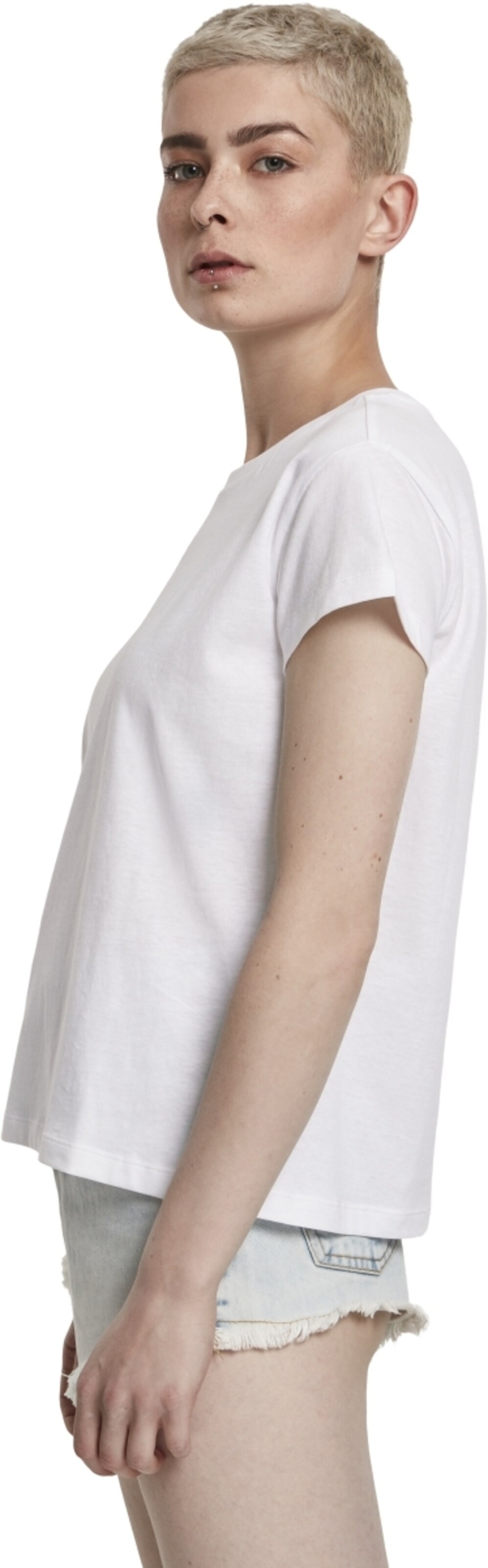 Maglietta di Urban Classics in bianco