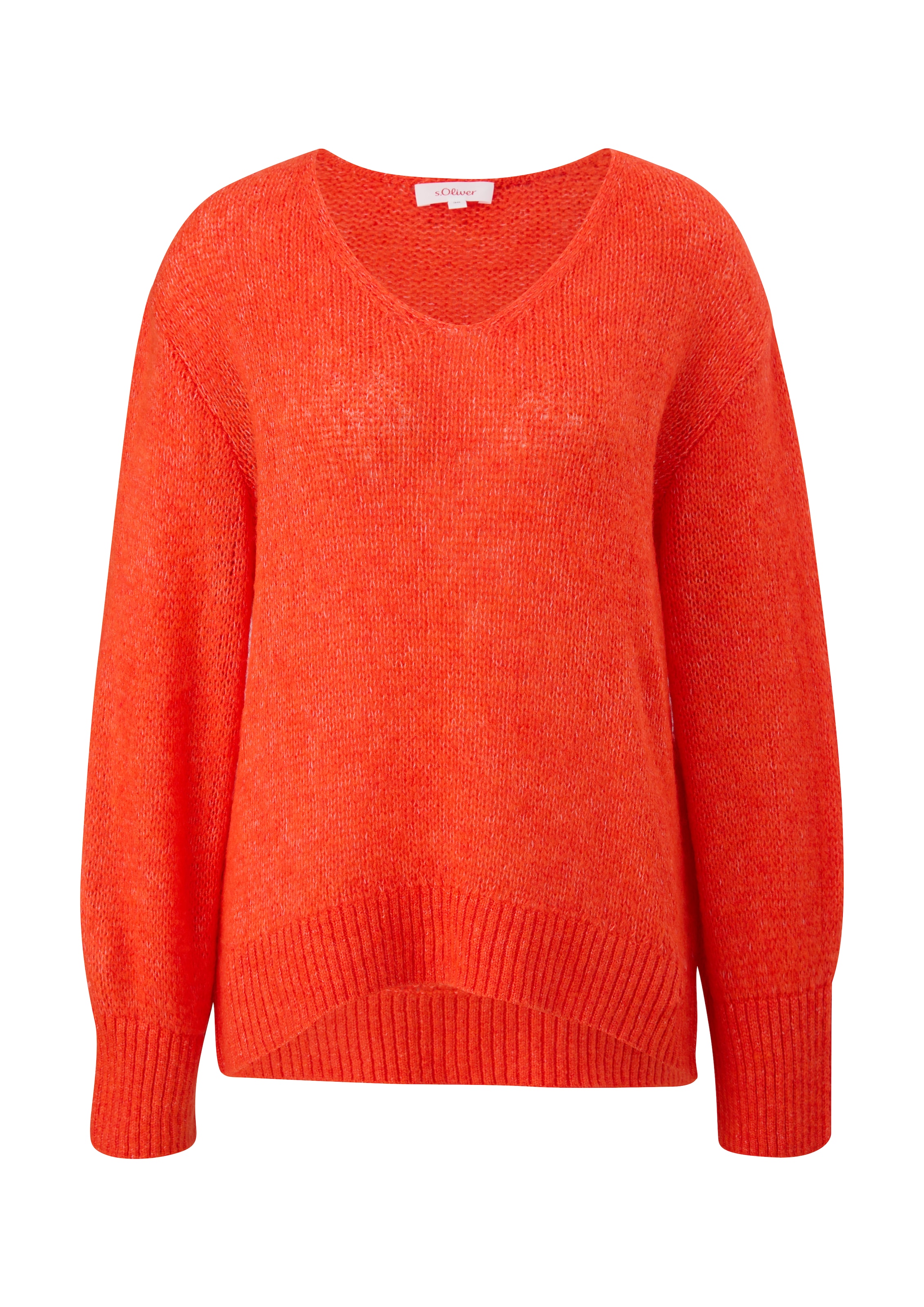 s.Oliver Pullover in Orange: Vorderseite
