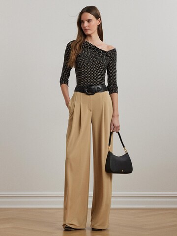 Maglietta 'CLASSIC' di Lauren Ralph Lauren in nero