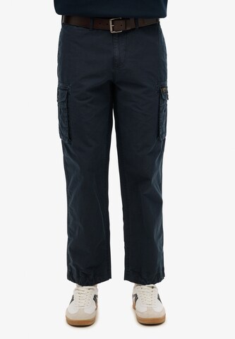 Superdry Regular Cargobroek in Blauw: voorkant