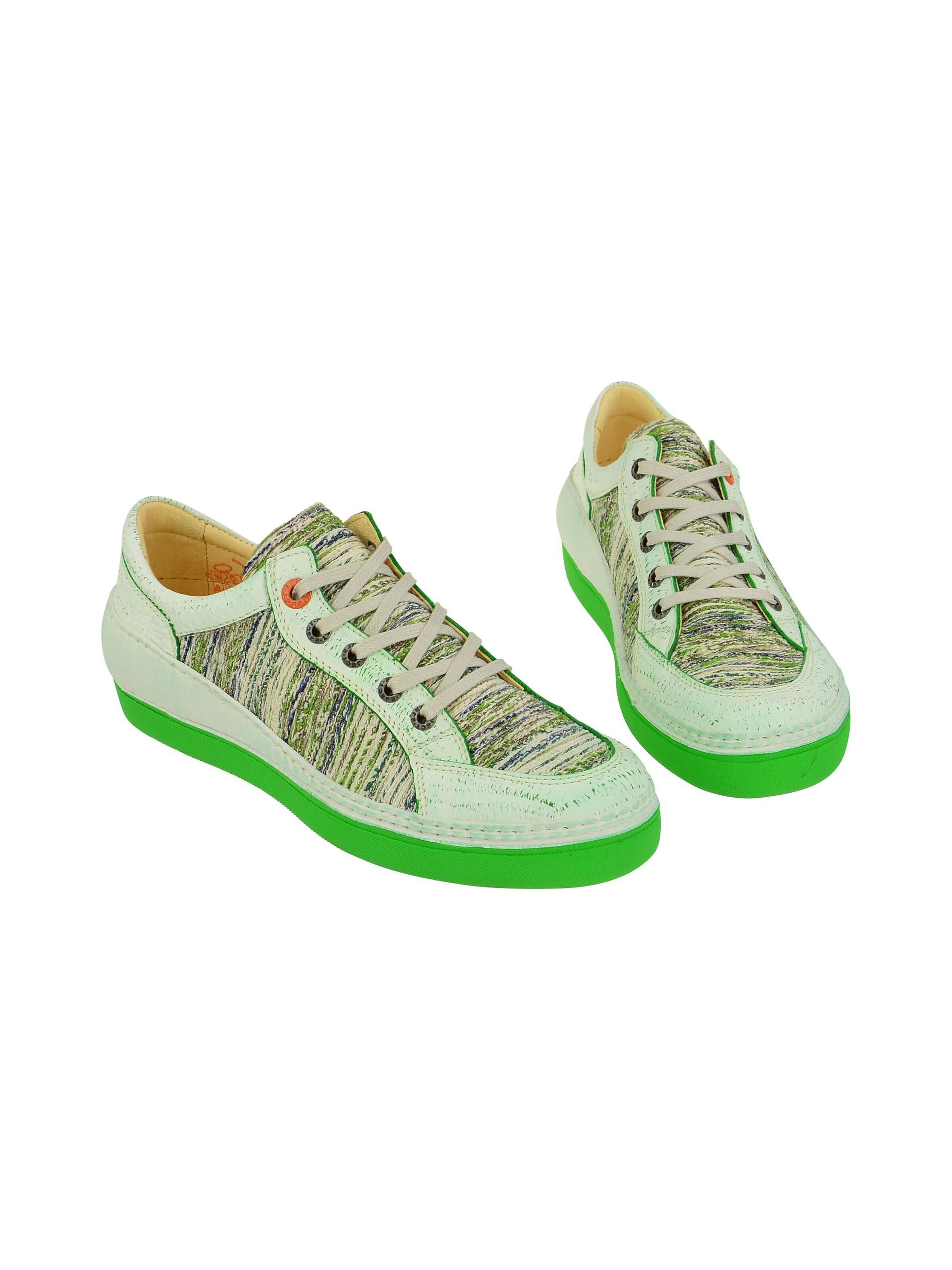 EJECT Schnürschuh 'Eject Feeling Schuhe weiß grün Damen'‌ in Grün