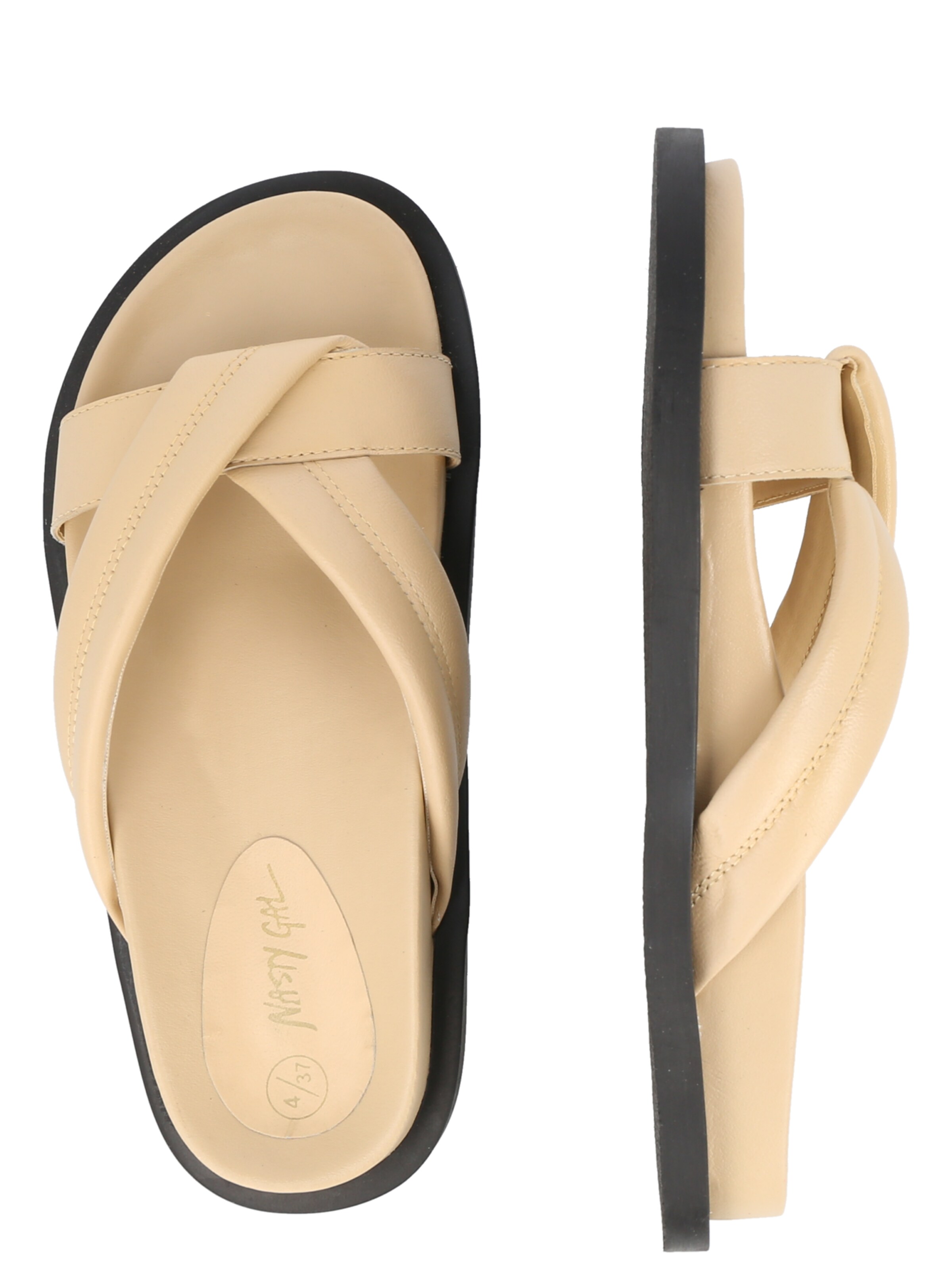 Nasty Gal Papucs - bézs