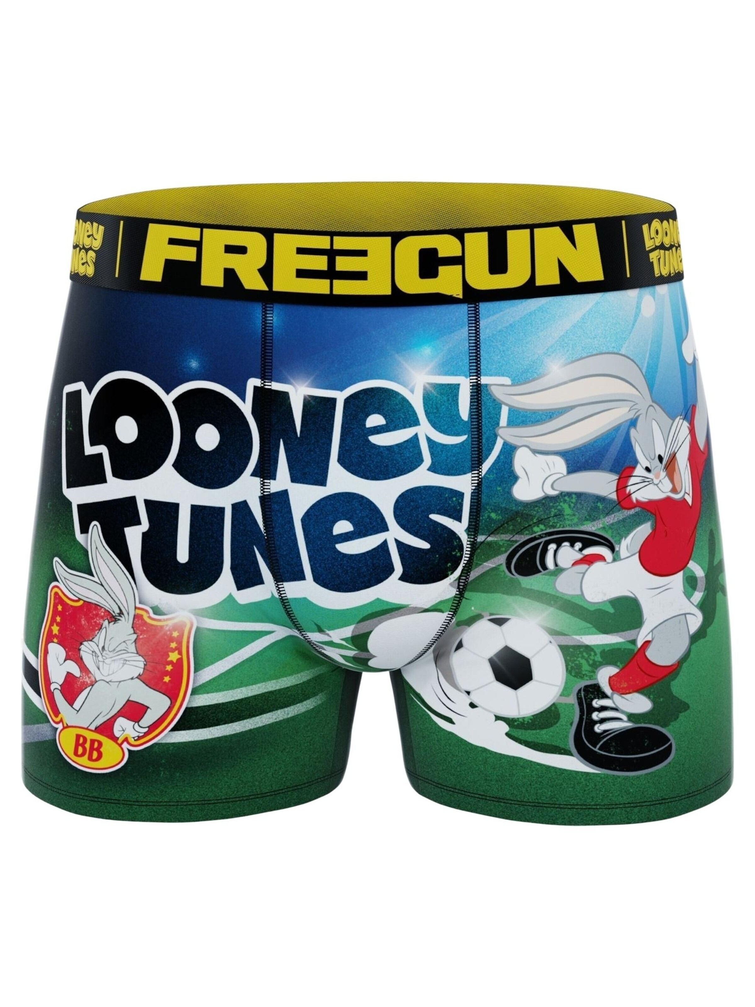 FREEGUN - Calzoncillo boxer 'Boxer freegun verde bugs bunny soccer trunk' en verde: frente
