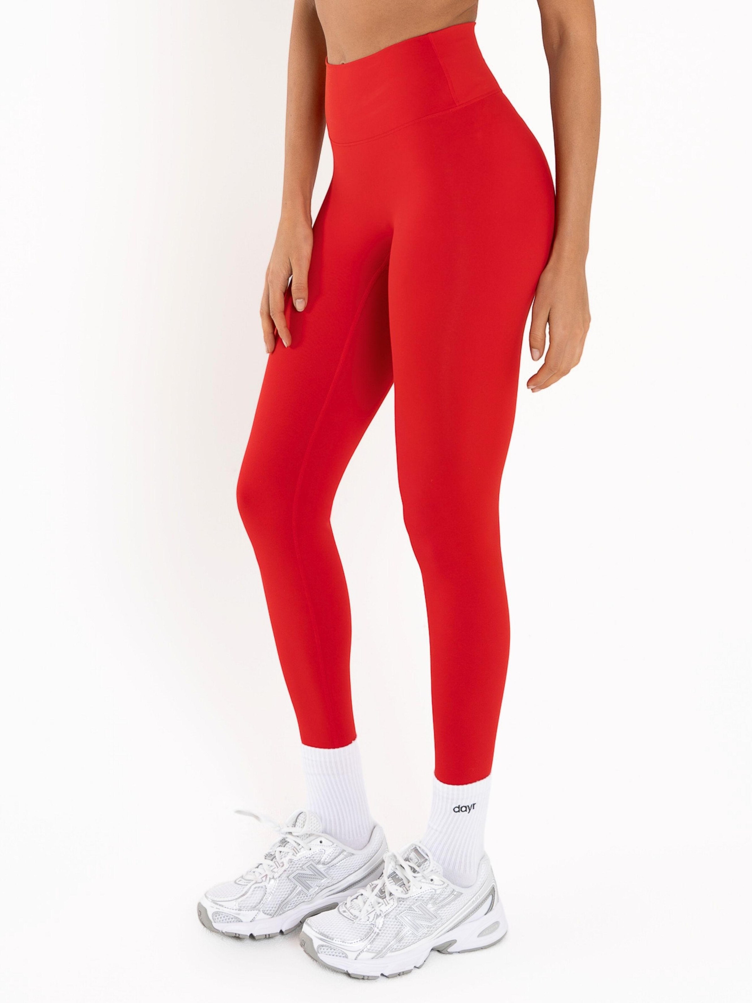 dayr Skinny Leggings 'Essential' in Red