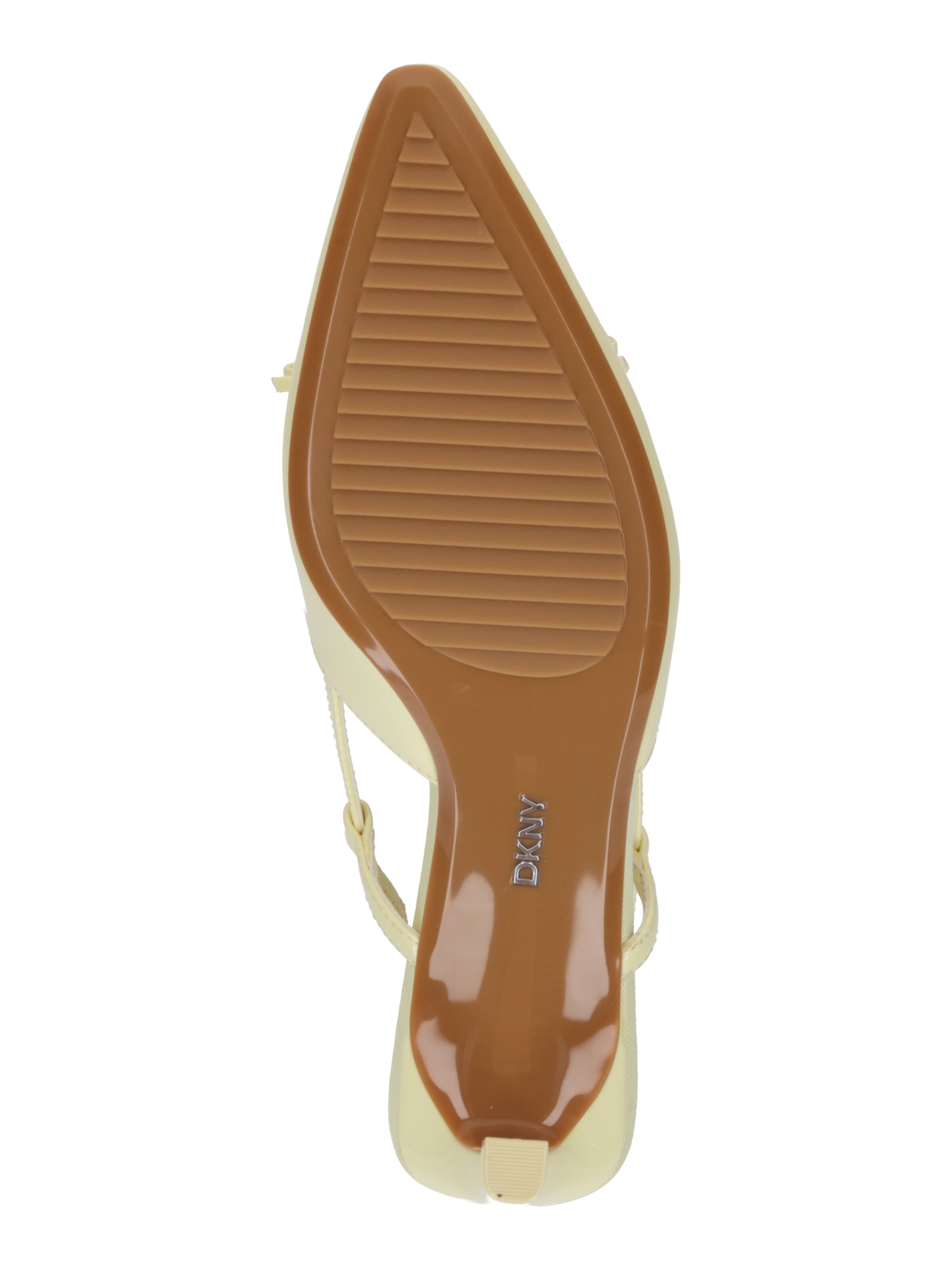 DKNY - Zapatos destalonado en amarillo