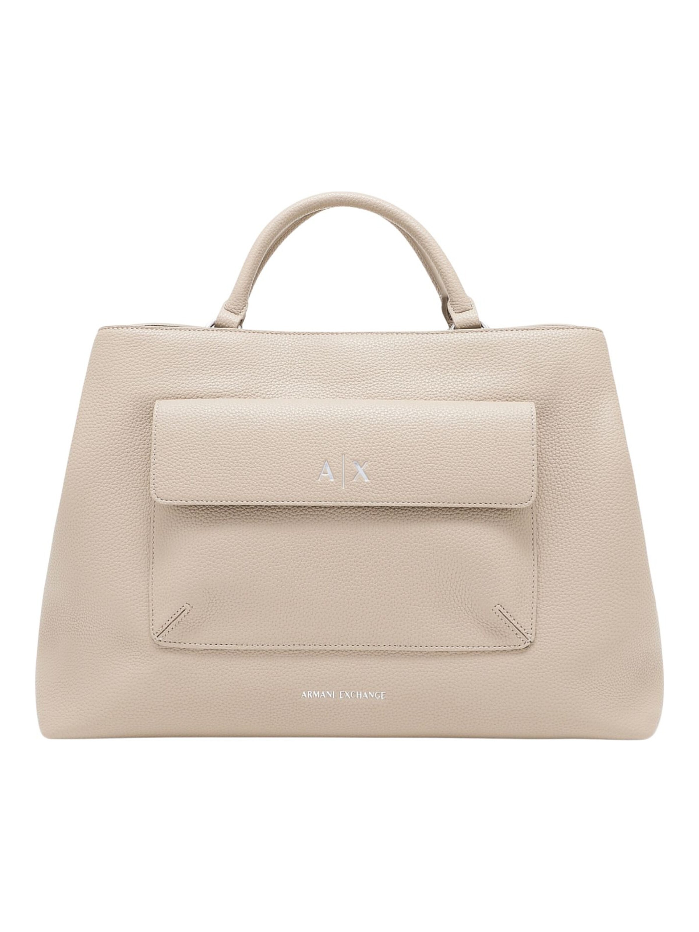 Borsa a mano 'Armani Exchange Borsa' di ARMANI EXCHANGE in beige: frontale