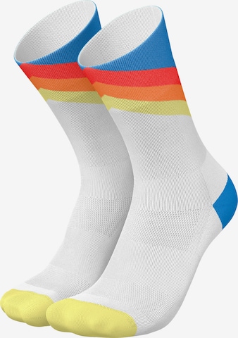 INCYLENCE Athletic Socks 'GRADES' in Blue: front