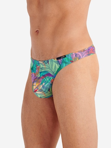 HOM G-String ' Funky Styles ' in Blau: Vorderseite