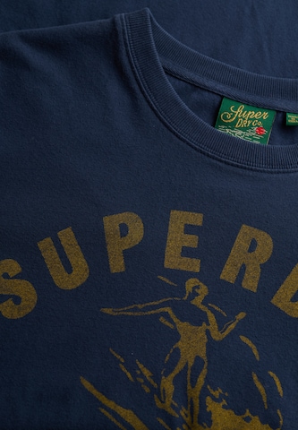 T-Shirt Superdry en bleu
