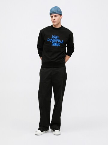 KARL LAGERFELD JEANS Sweatshirt i svart