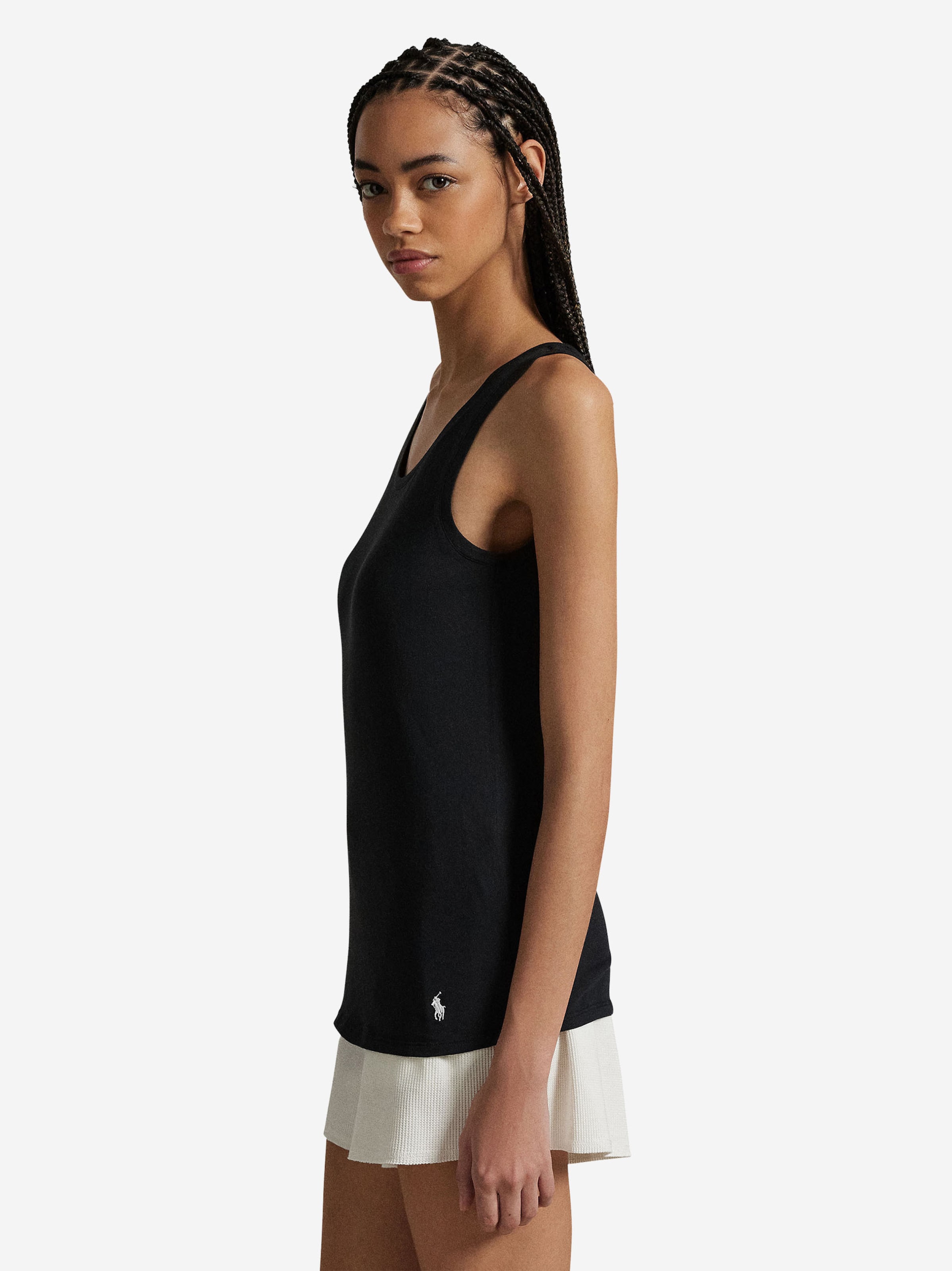 Polo Ralph Lauren Top ' Whisper Weight Cotton ' in Black