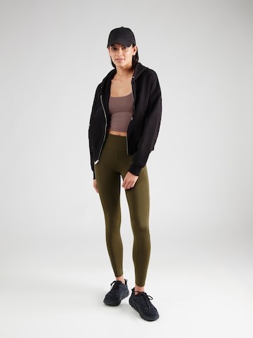 UNDER ARMOUR Спортивный топ 'Motion' в Серый
