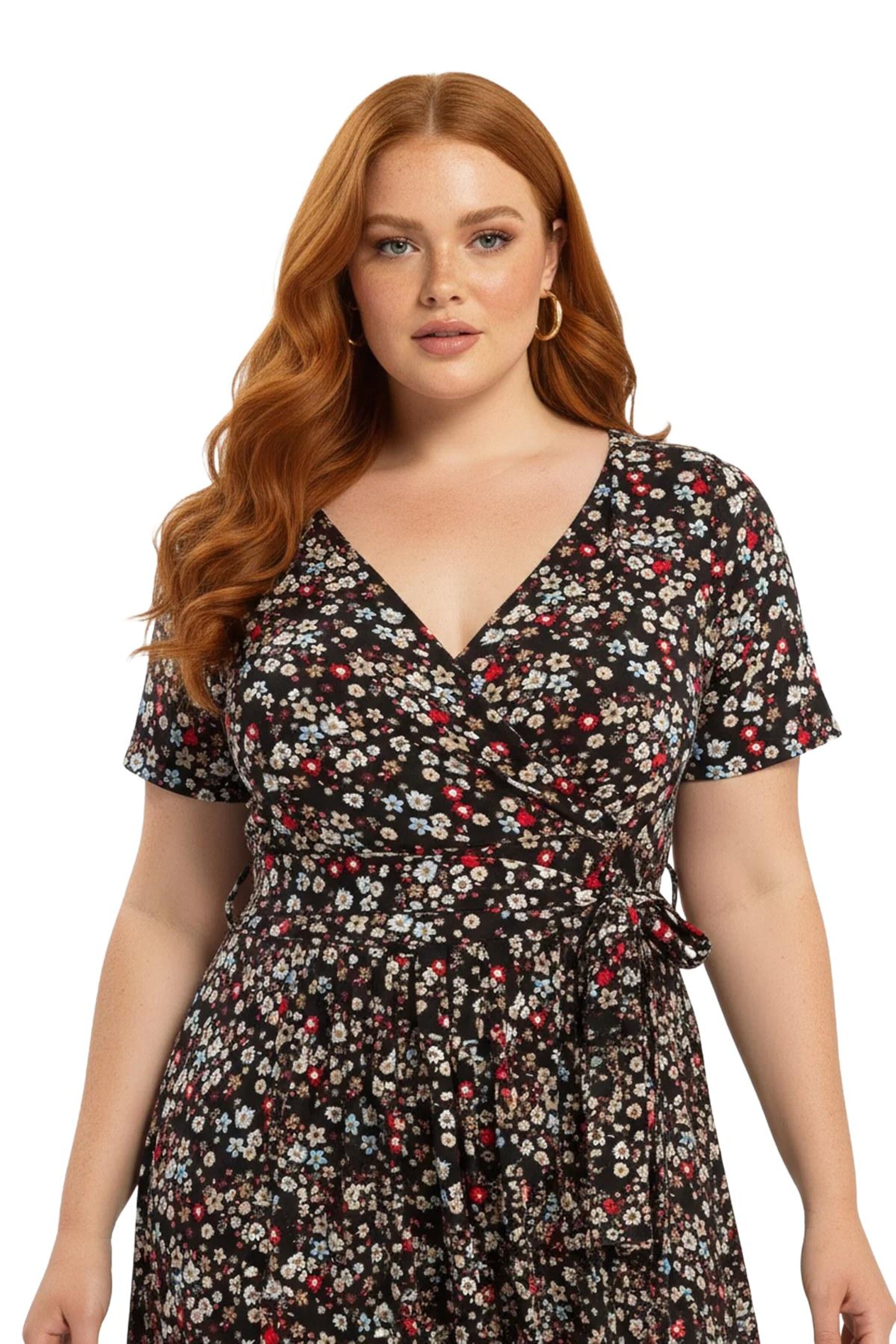 Shape Of You Jurk in Zwart