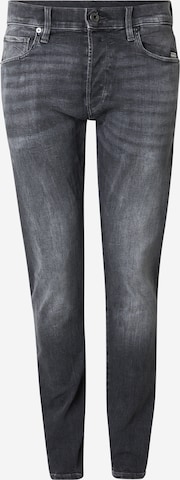 G-STARTapered Traperice - crna boja: prednji dio