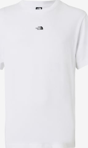balta THE NORTH FACE Marškinėliai 'ESSENTIAL': priekis