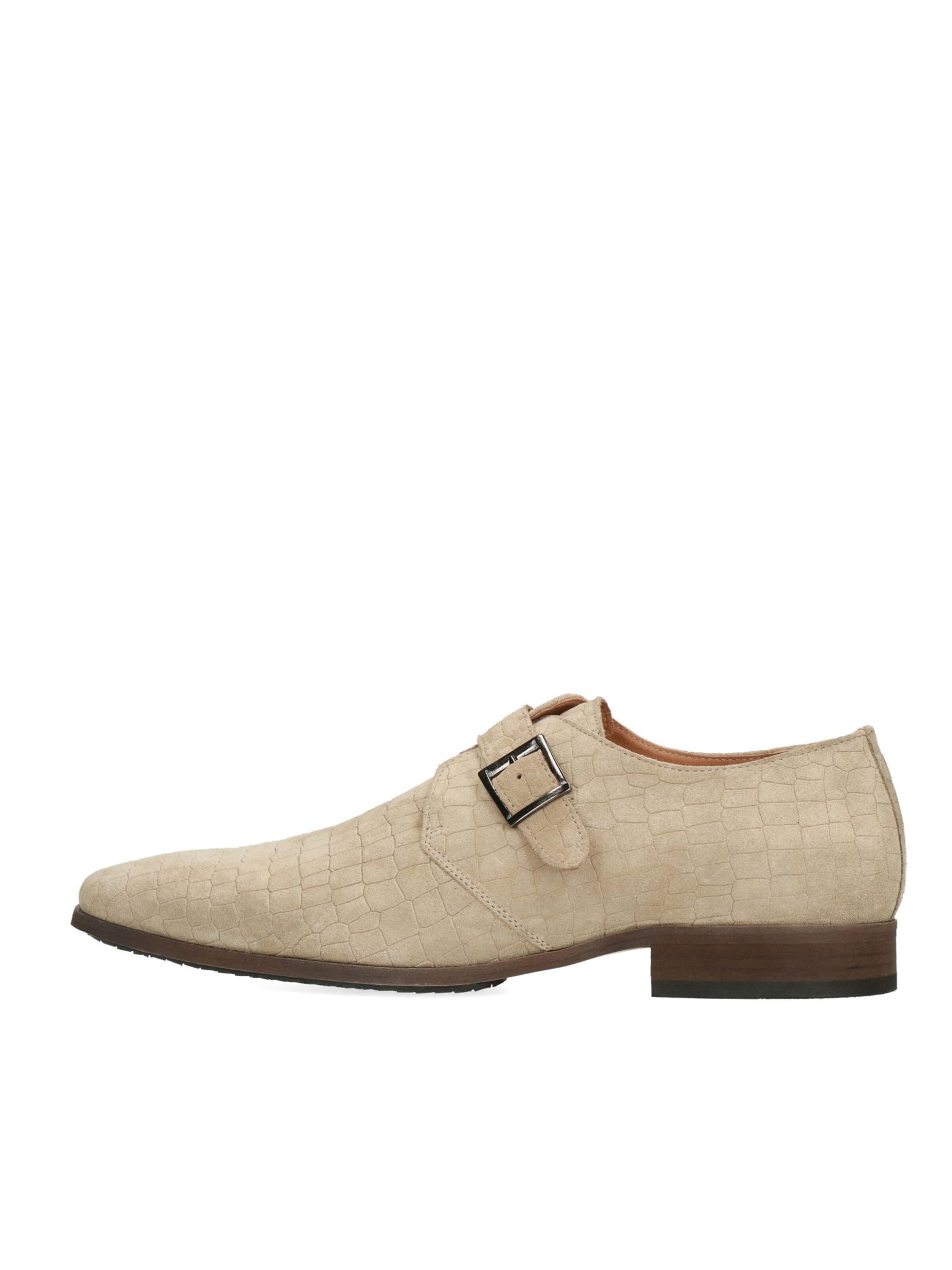 MANFIELD Lace-Up Shoes in Beige