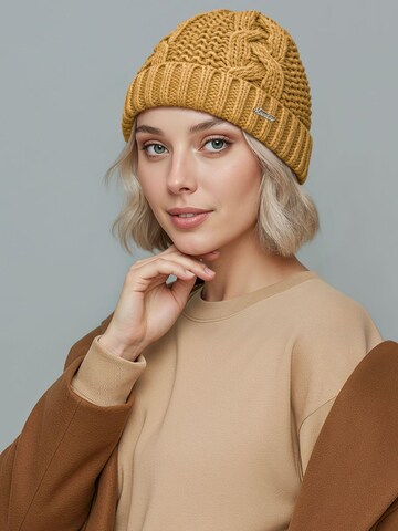 Neverless Beanie 'Model 36937' in Yellow
