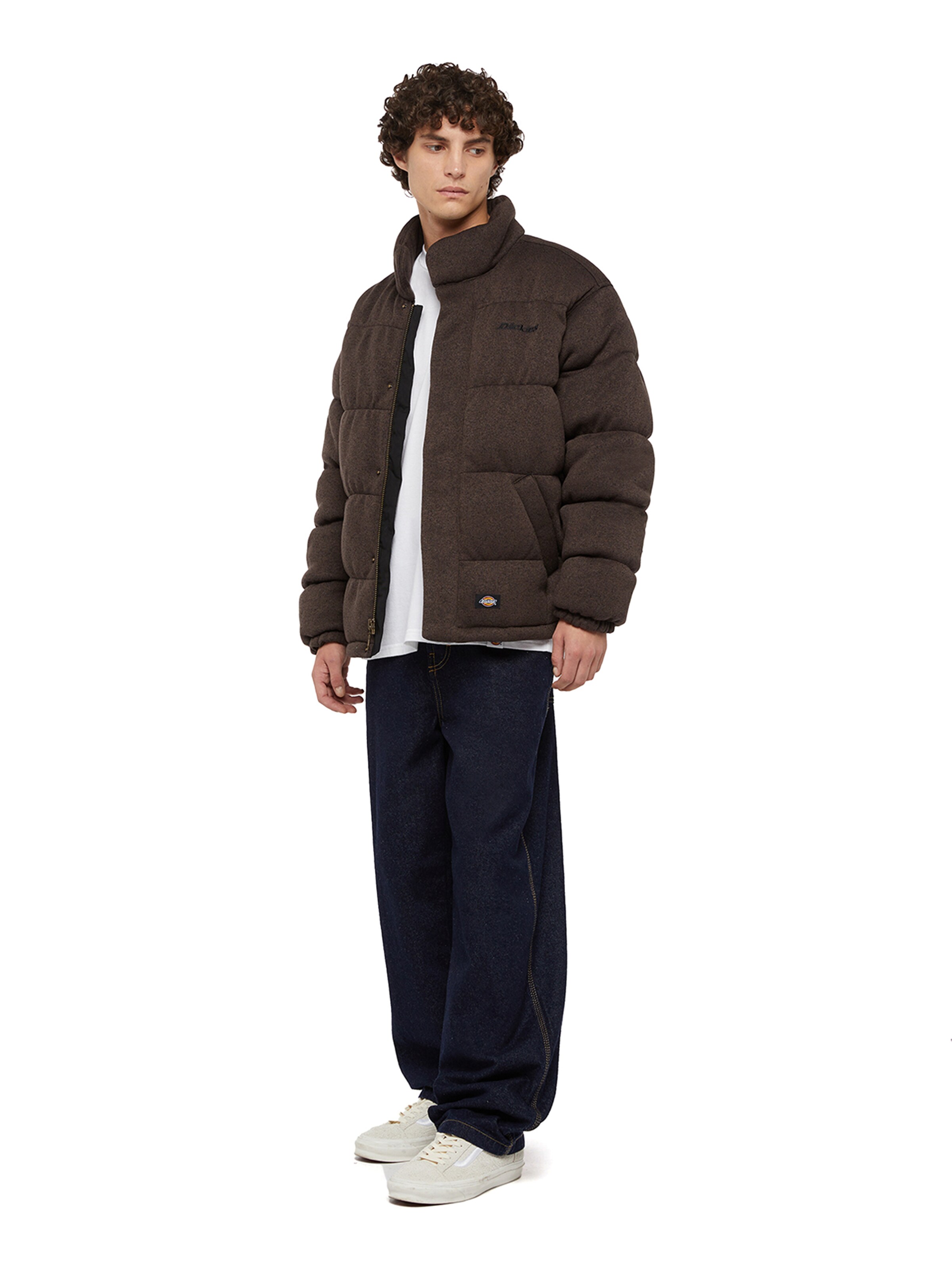 DICKIES Φθινοπωρινό και ανοιξιάτικο μπουφάν 'BAKER' σε καφέ